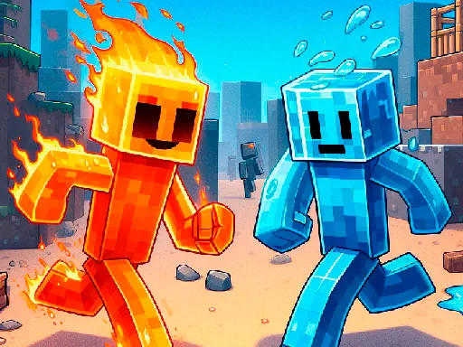 Play Fire and Water Stickman Online