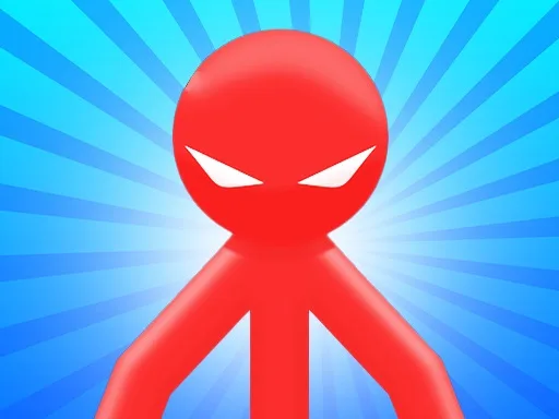 Red Stickman vs Monster School
